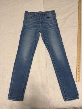 American Eagle Hi Rise Jeggings Jeans Womens 6S Super Stretch